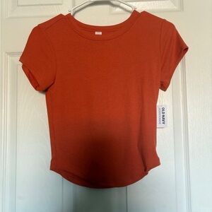 Old Navy Rust Short-Sleeve Tee